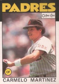 1986 O-Pee-Chee Baseball Cards 067      Carmelo Martinez
